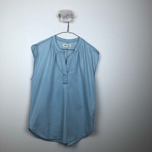 Madewell | Washed-out Jean Blouse
